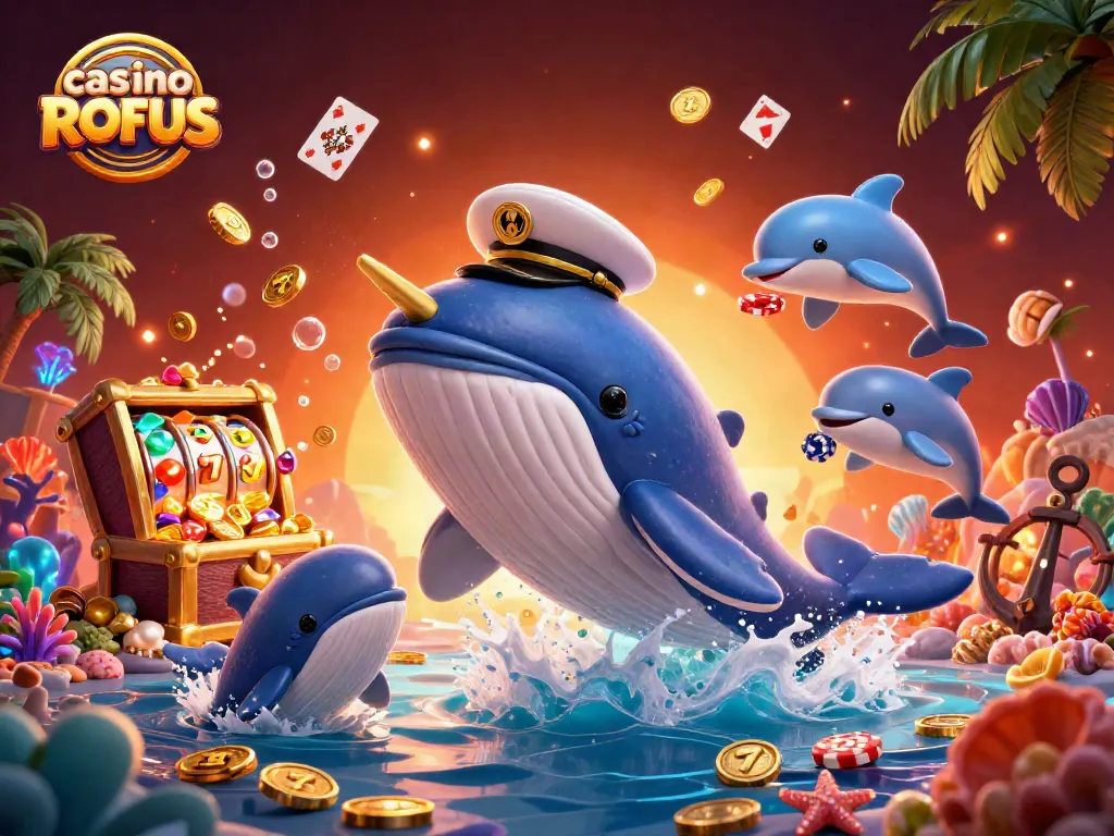 Engage in thrilling games at casino uden om ROFUS with vibrant 3D characters and exciting spectacle.