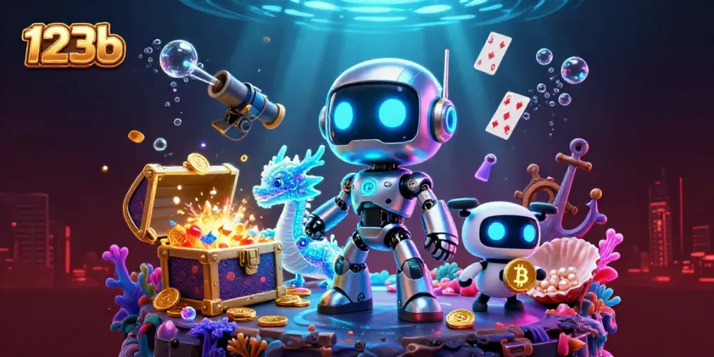 Experience thrilling adventures in 123b's casino, featuring captivating games and vibrant characters.