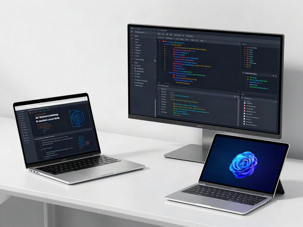 Bunter Rucksack als modernes Accessoire in der Software-Entwicklungstechnologie.