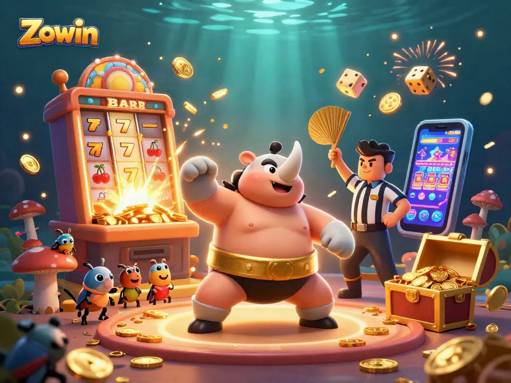 Experience the thrill of winning at Zowin with dynamic casino elements and exciting gameplay.