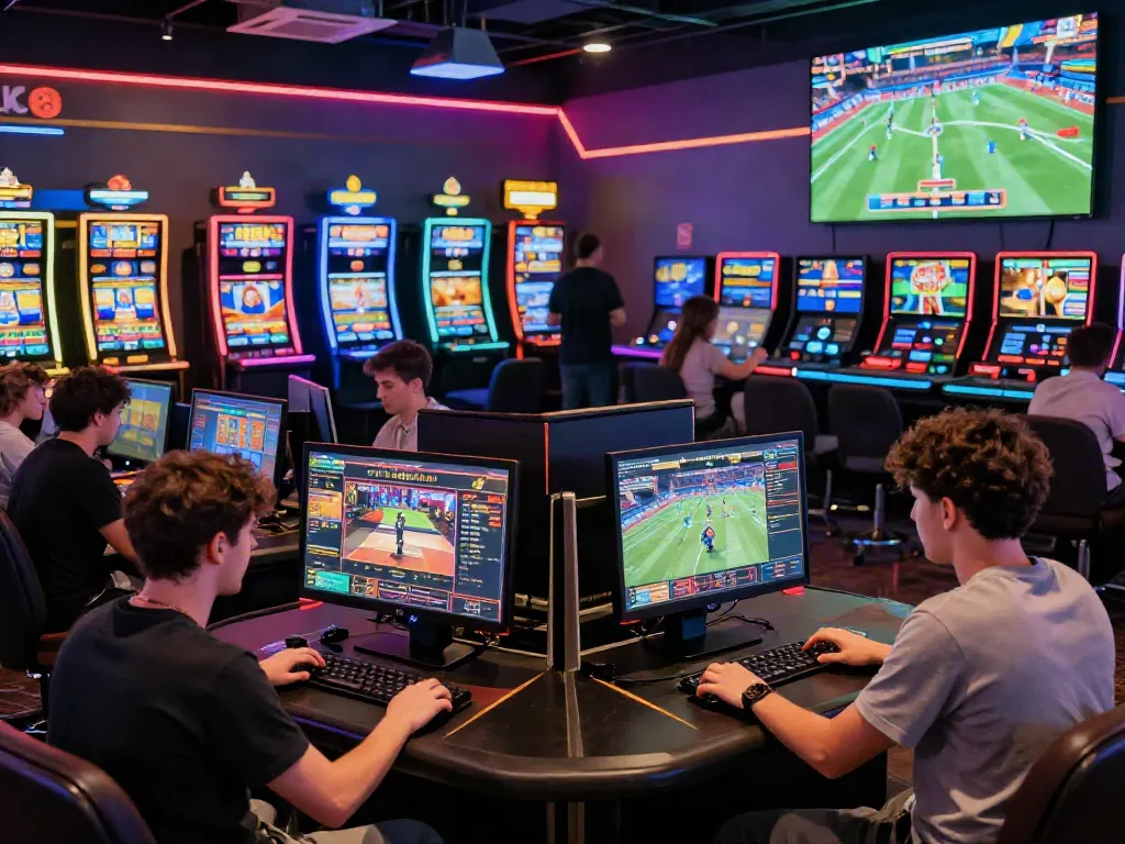 Engaged players in a vibrant online gaming environment at https://uk88.ad/ showcasing excitement in various games.