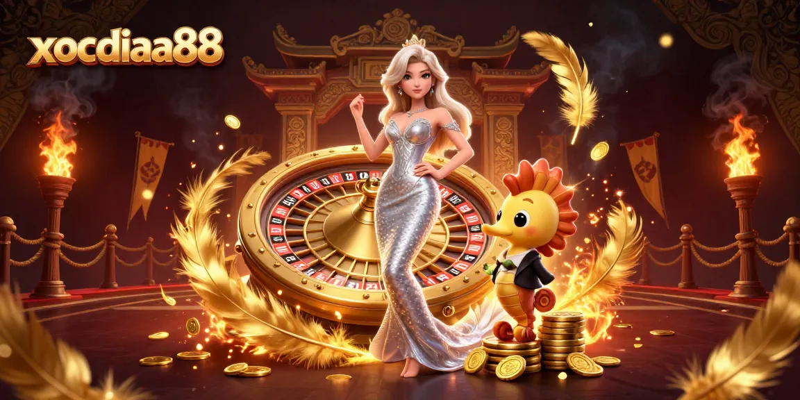 Xocdia88 brings thrilling roulette experiences with vibrant characters and dynamic casino elements.