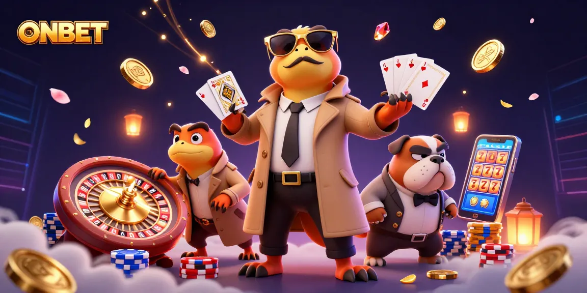 Enjoy the excitement at ONBET with a playful illustration of raptors attempting to access a VIP casino lounge.