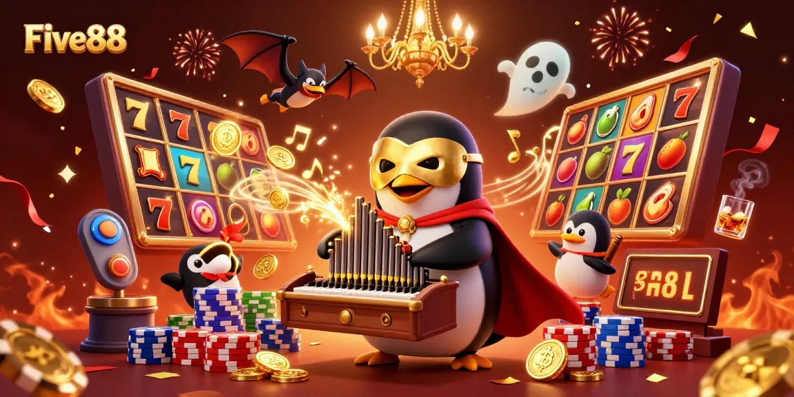 Enjoy thrilling gambling action with Five88 as you spin slots and chase jackpots!