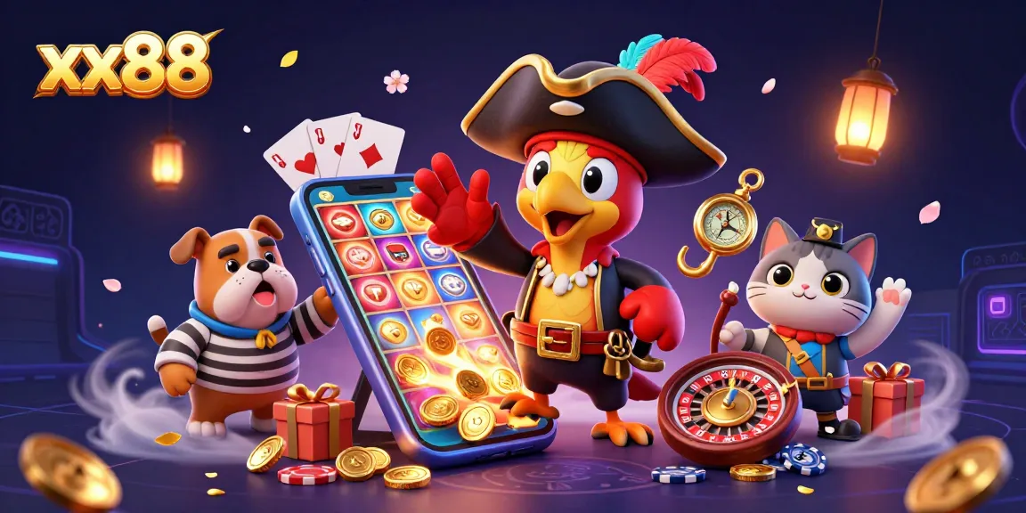Players enjoy exciting slot games at xx88, featuring vibrant graphics and dynamic action.
