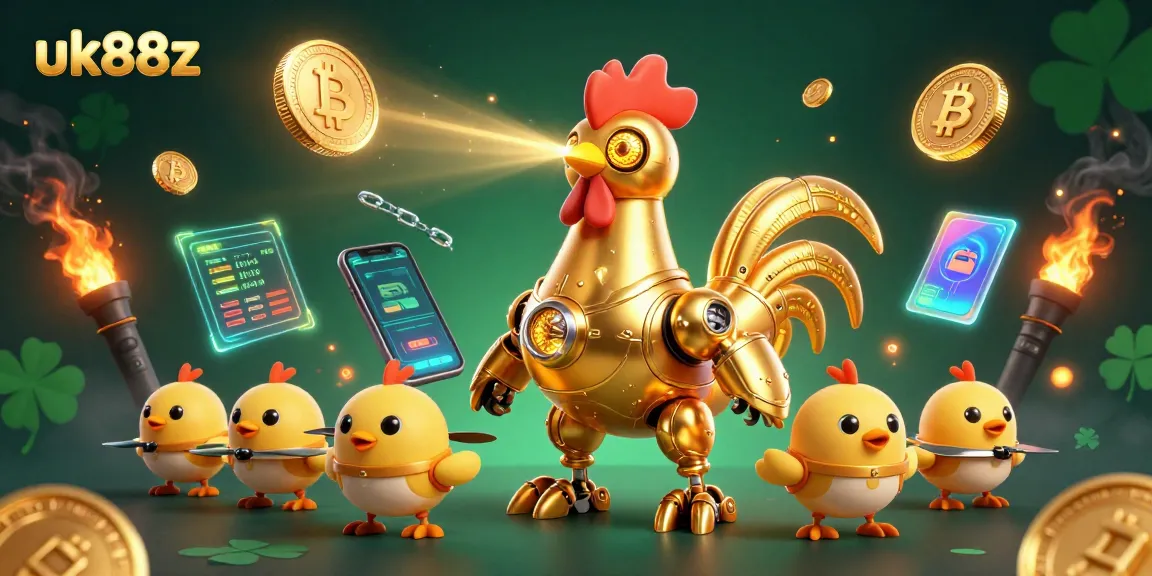 Engage in thrilling gameplay at uk88z with a vibrant crypto-themed casino experience.