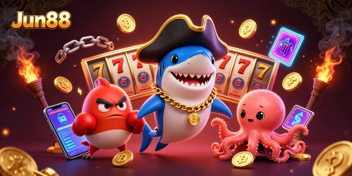 Join the thrilling world of Jun88 with exciting slot games featuring vibrant characters and digital rewards.