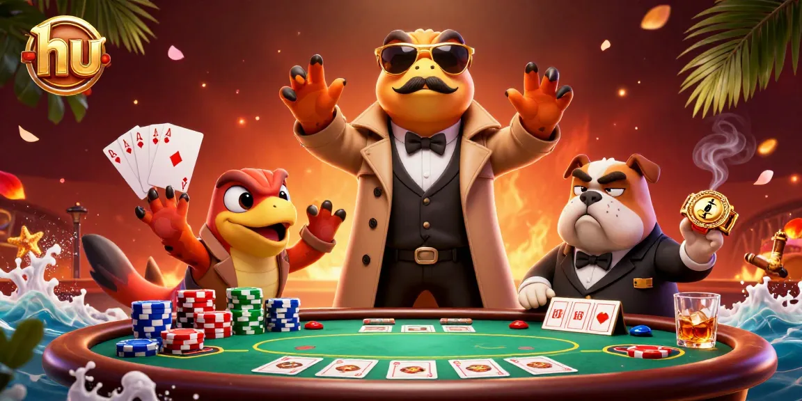 Raptors pretending to be human exploring a VIP casino featuring poker tables and chips under a warm glow. hu