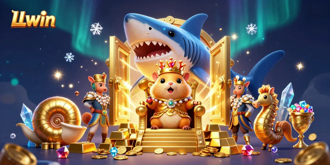 Winning animations showcase LLwin's exciting treasure-filled online gaming experience.
