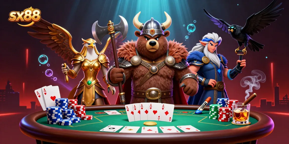 Experience the thrill of sx88 with dynamic gaming elements in this exciting 3D scene.